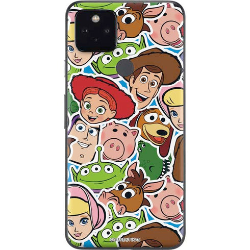 Disney Toy Story Collages Portrait Google Pixel 5a Skin